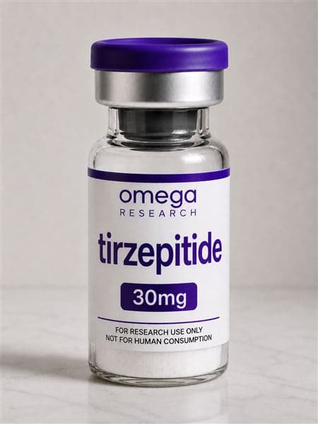 Tirzepatide vial